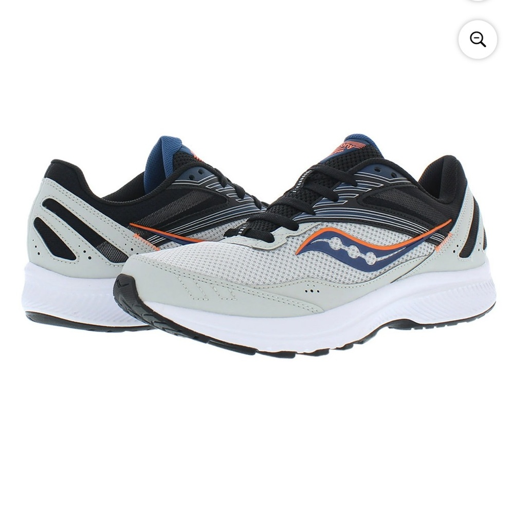 Saucony Versarun Cushioning Trail Mesh Running Shoes Mens, Fog/Space Size 13